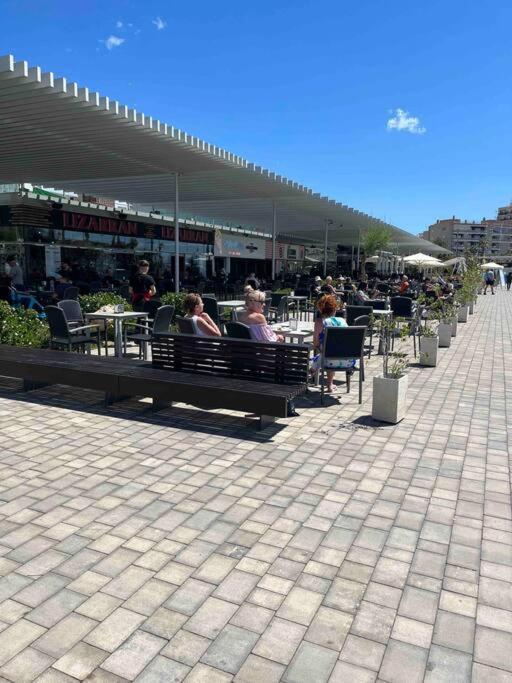 Apartamento Con Preciosas Vistas A Pie De Playa Santa Pola Bagian luar foto