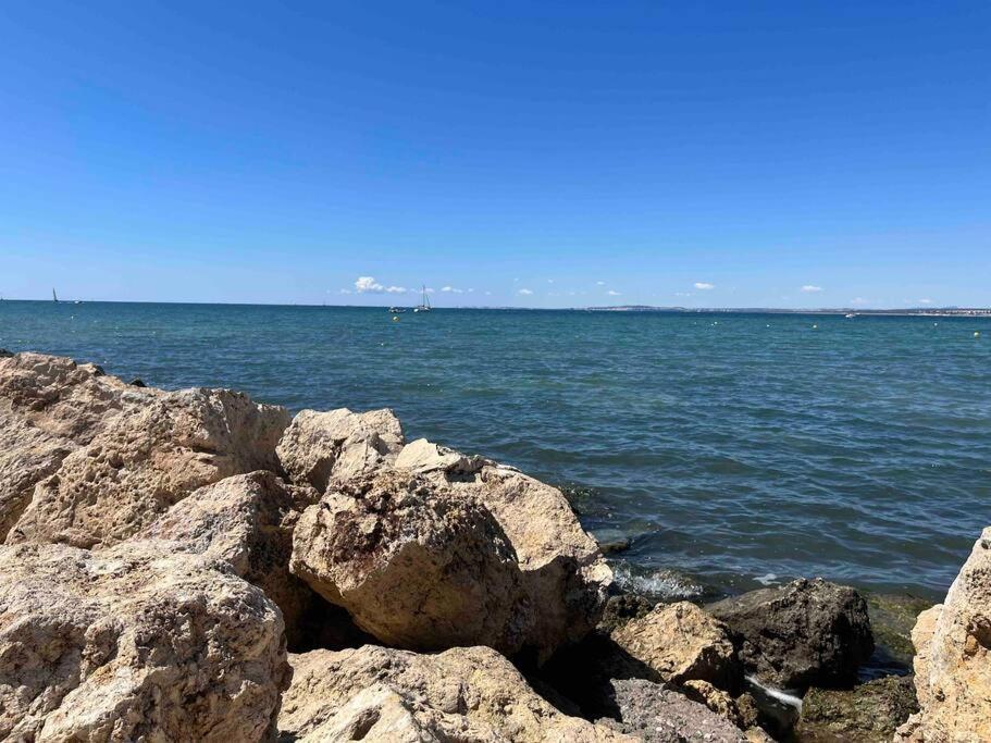 Apartamento Con Preciosas Vistas A Pie De Playa Santa Pola Bagian luar foto
