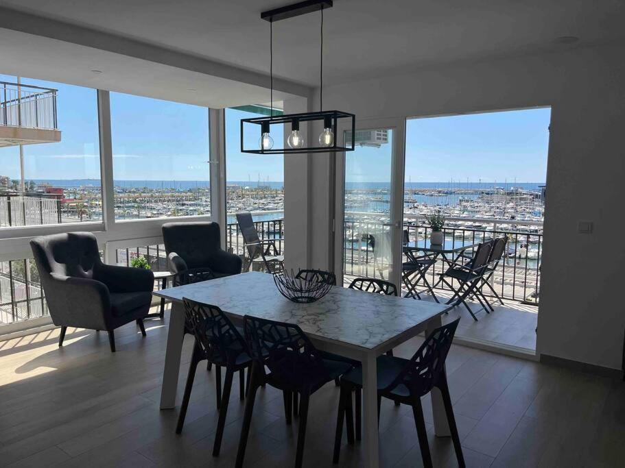 Apartamento Con Preciosas Vistas A Pie De Playa Santa Pola Bagian luar foto